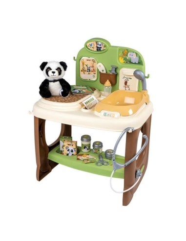 Smoby - Centre Vétérinaire Zoo - 1 peluche Panda - Nombreux accessoires et fonctions – SMOBY (Docteur - Infirmiere - Veterinaire) | STORE PRO SHOP 