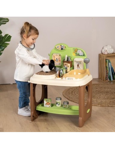 Smoby - Centre Vétérinaire Zoo - 1 peluche Panda - Nombreux accessoires et fonctions – SMOBY (Docteur - Infirmiere - Veterinaire) | STORE PRO SHOP 