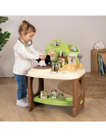 Smoby - Centre Vétérinaire Zoo - 1 peluche Panda - Nombreux accessoires et fonctions – SMOBY (Docteur - Infirmiere - Veterinaire) | STORE PRO SHOP 