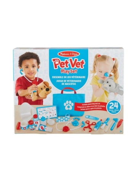 Coffret Vétérinaire - Mélissa  Doug – MELISSA & DOUG (Docteur - Infirmiere - Veterinaire) | STORE PRO SHOP 