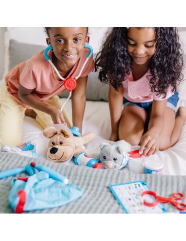 Coffret Vétérinaire - Mélissa  Doug – MELISSA & DOUG (Docteur - Infirmiere - Veterinaire) | STORE PRO SHOP 