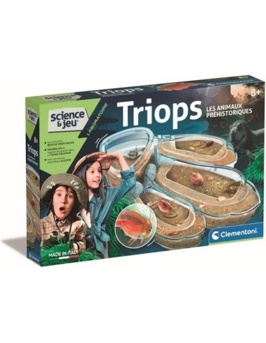 Clementoni - Science  Jeu - Triops – CLEMENTONI (Etude Histoire - Etude Geographie - Etude Archeologie) | STORE PRO SHOP 