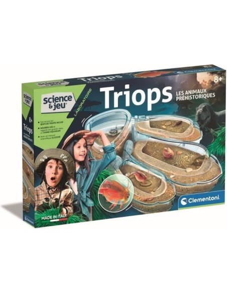 Clementoni - Science  Jeu - Triops – CLEMENTONI (Etude Histoire - Etude Geographie - Etude Archeologie) | STORE PRO SHOP 