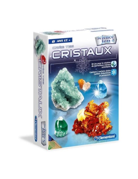 CLEMENTONI Crée des cristaux – CLEMENTONI (Experience Scientifique - Experience Physique-chimie) | STORE PRO SHOP 