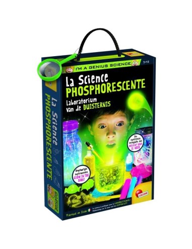 Génius Science - jeu scientifique - la science phosphorescente - LISCIANI – LISCIANI GIOCHI (Experience Scientifique - Experience Physique-chimie) | STORE PRO SHOP 