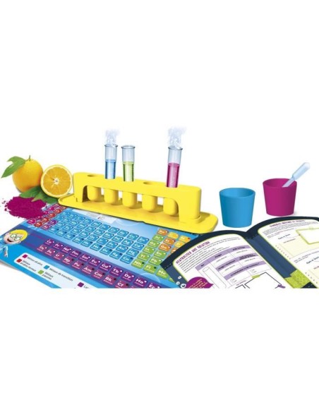 Laboratoire scientifique pour enfants - LISCIANI - Plus de 50 expériences amusantes – LISCIANI GIOCHI (Experience Scientifique - Experience Physique-chimie) | STORE PRO SHOP 