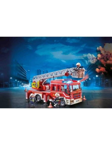 PLAYMOBIL 9463 - City Action - Camion de pompiers avec échelle pivotante - Nouveauté 2019 – PLAYMOBIL (Figurine Miniature - Personnage Miniature) | STORE PRO SHOP 