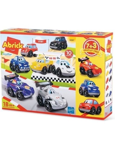 Coffret 10 vehicules Fast Car ECOIFFIER – ECOIFFIER (Figurine Miniature - Personnage Miniature) | STORE PRO SHOP 