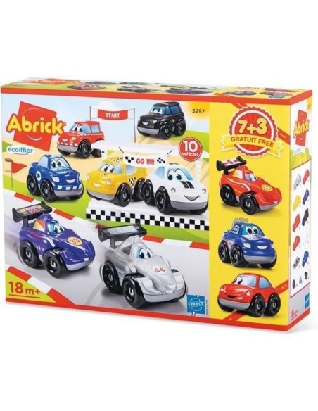 Coffret 10 vehicules Fast Car ECOIFFIER – ECOIFFIER (Figurine Miniature - Personnage Miniature) | STORE PRO SHOP 