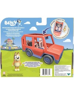Voiture de Bluey - BLUEY - Véhicule familial avec figurine Chilli et accessoires 2