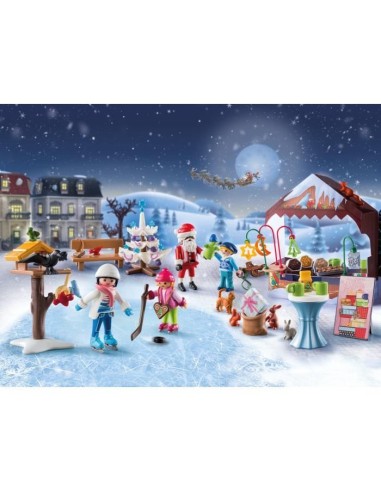 PLAYMOBIL - 71472 - Calendrier l'Avent Noël – PLAYMOBIL (Figurine Miniature - Personnage Miniature) | STORE PRO SHOP 