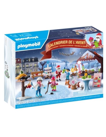 PLAYMOBIL - 71472 - Calendrier l'Avent Noël – PLAYMOBIL (Figurine Miniature - Personnage Miniature) | STORE PRO SHOP 