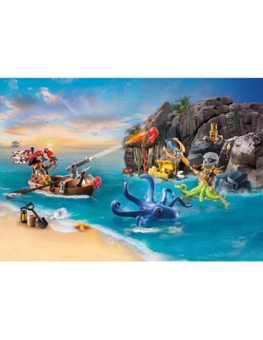 PLAYMOBIL - 71636 - Calendrier l'Avent Pirate – PLAYMOBIL (Figurine Miniature - Personnage Miniature) | STORE PRO SHOP 
