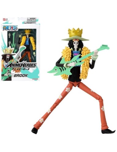 Figurine Anime Heroes - Bandai - One Piece - Brook - 17 cm – BANDAI (Figurine Miniature - Personnage Miniature) | STORE PRO SHOP 