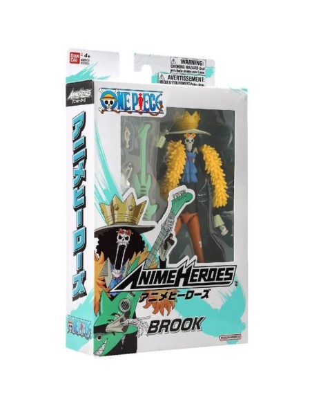 Figurine Anime Heroes - Bandai - One Piece - Brook - 17 cm – BANDAI (Figurine Miniature - Personnage Miniature) | STORE PRO SHOP 