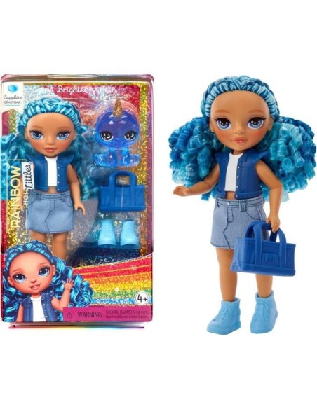 Rainbow High Littles - Poupée 15cm  animal de compagnie - Bleu - Des 4ans – RAINBOW HIGH () | STORE PRO SHOP 