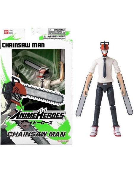 BANDAI - Anime Heroes - Chainsaw Man - Figurine Anime Heroes 17 cm - Chainsaw Man - 37026 – BANDAI () | STORE PRO SHOP 