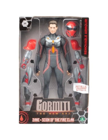 Figurine articulée - GORMITI - Scion avec armure Modele Feu - 27 cm - a partir de 4 ans - GRV034 – AUCUNE (Figurine Miniature - Personnage Miniature) | STORE PRO SHOP 