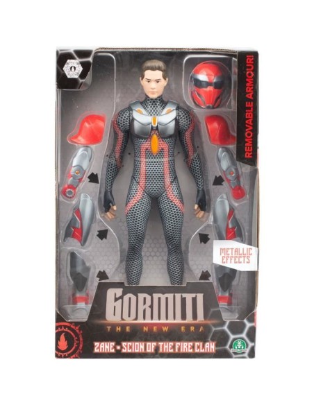 Figurine articulée - GORMITI - Scion avec armure Modele Feu - 27 cm - a partir de 4 ans - GRV034 – AUCUNE (Figurine Miniature - Personnage Miniature) | STORE PRO SHOP 
