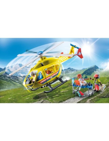 PLAYMOBIL 71203 Hélicoptere de secours, Figurine, City Action Les Secouristes – PLAYMOBIL () | STORE PRO SHOP 