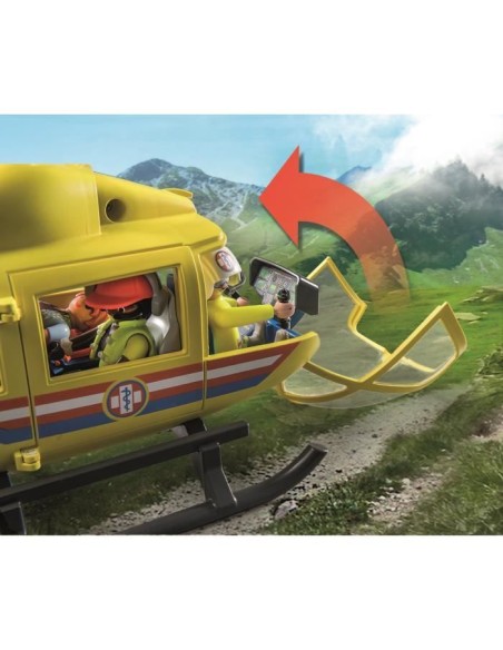 PLAYMOBIL 71203 Hélicoptere de secours, Figurine, City Action Les Secouristes – PLAYMOBIL () | STORE PRO SHOP 