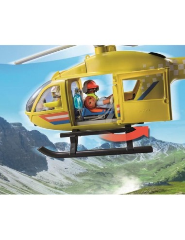 PLAYMOBIL 71203 Hélicoptere de secours, Figurine, City Action Les Secouristes – PLAYMOBIL () | STORE PRO SHOP 