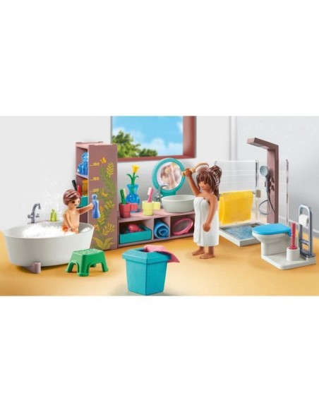 PLAYMOBIL - 71611 - Salle de bains baignoire – PLAYMOBIL (Figurine Miniature - Personnage Miniature) | STORE PRO SHOP 