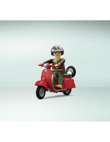 PLAYMOBIL - 71620 - Vespa Garage rétro – PLAYMOBIL (Figurine Miniature - Personnage Miniature) | STORE PRO SHOP 