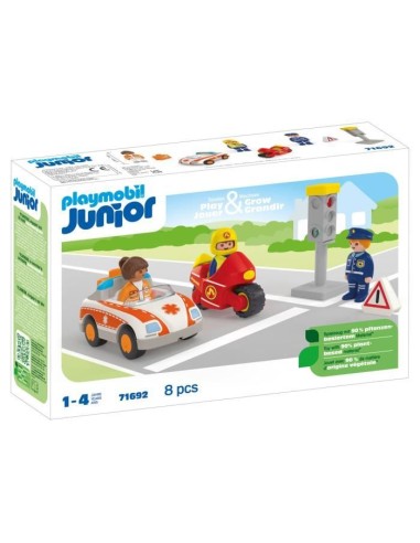 PLAYMOBIL JUNIOR - 71692 - Héros du quotidien – PLAYMOBIL (Figurine Miniature - Personnage Miniature) | STORE PRO SHOP 