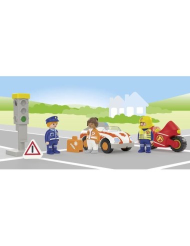 PLAYMOBIL JUNIOR - 71692 - Héros du quotidien – PLAYMOBIL (Figurine Miniature - Personnage Miniature) | STORE PRO SHOP 