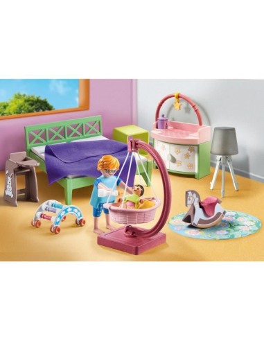 PLAYMOBIL - 71609 - Chambre de parents – PLAYMOBIL (Figurine Miniature - Personnage Miniature) | STORE PRO SHOP 