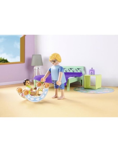PLAYMOBIL - 71609 - Chambre de parents – PLAYMOBIL (Figurine Miniature - Personnage Miniature) | STORE PRO SHOP 
