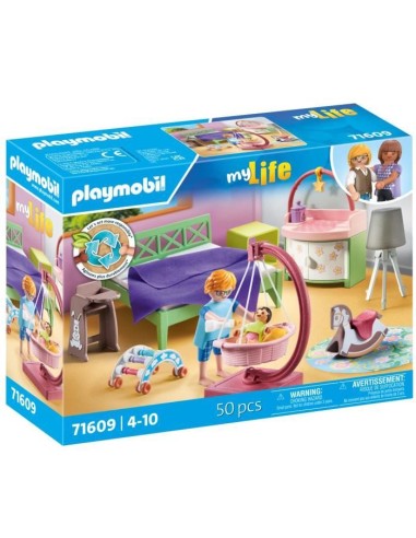 PLAYMOBIL - 71609 - Chambre de parents – PLAYMOBIL (Figurine Miniature - Personnage Miniature) | STORE PRO SHOP 
