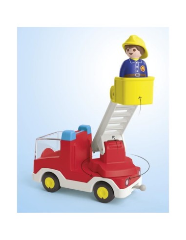 PLAYMOBIL Junior 71683 Camion de pompier, Des 12 mois – PLAYMOBIL (Figurine Miniature - Personnage Miniature) | STORE PRO SHOP 