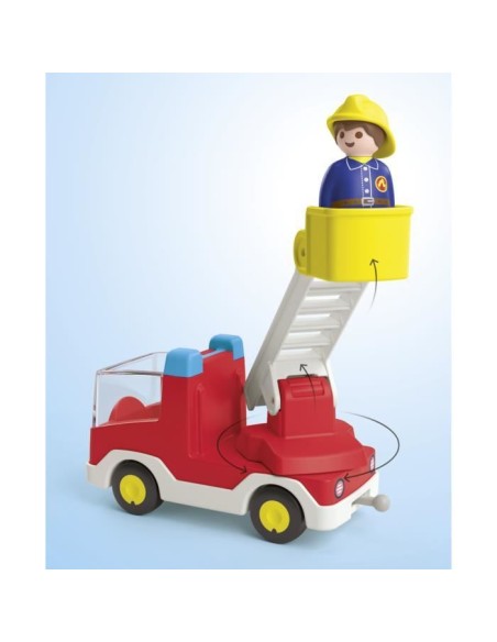 PLAYMOBIL Junior 71683 Camion de pompier, Des 12 mois – PLAYMOBIL (Figurine Miniature - Personnage Miniature) | STORE PRO SHOP 