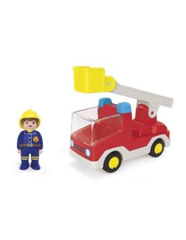 PLAYMOBIL Junior 71683 Camion de pompier, Des 12 mois – PLAYMOBIL (Figurine Miniature - Personnage Miniature) | STORE PRO SHOP 
