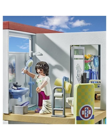 PLAYMOBIL - 71615 - Hôpital aménagé – PLAYMOBIL (Figurine Miniature - Personnage Miniature) | STORE PRO SHOP 