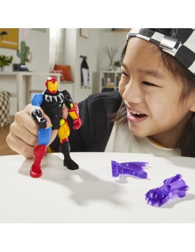 MixMashers Iron Man, figurine 12 cm personnalisable a mélanger et combiner avec accessoires, Marvel, des 4 ans – HASBRO () | STORE PRO SHOP 