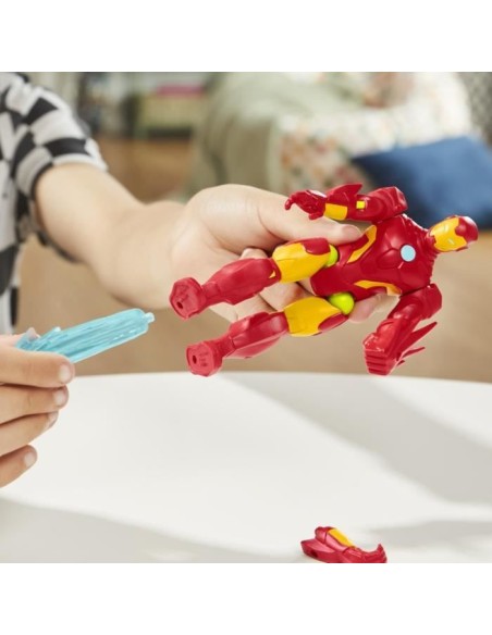 MixMashers Iron Man, figurine 12 cm personnalisable a mélanger et combiner avec accessoires, Marvel, des 4 ans – HASBRO () | STORE PRO SHOP 