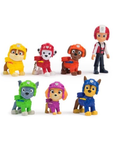SPIN MASTER MULTIPACK DE 7 FIGURINES AIR RESCUE La Pat' Patrouille – SPIN MASTER (Figurine Miniature - Personnage Miniature) | STORE PRO SHOP 