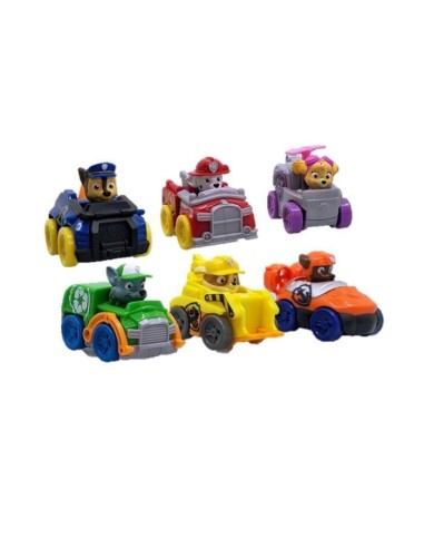 SPIN MASTER PACK 6 RACERS PUP SQUAD La Pat' Patrouille – SPIN MASTER (Figurine Miniature - Personnage Miniature) | STORE PRO SHOP 
