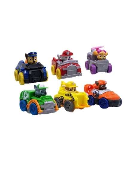 SPIN MASTER PACK 6 RACERS PUP SQUAD La Pat' Patrouille – SPIN MASTER (Figurine Miniature - Personnage Miniature) | STORE PRO SHOP 