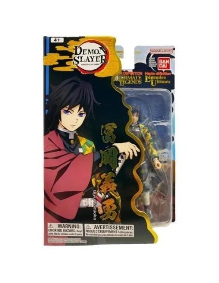 Figurine articulée Ultimate Legends HD -  BANDAI - Demon Slayer -  Giyu Tomioka - 12 cm – BANDAI (Figurine Miniature - Personnage Miniature) | STORE PRO SHOP 