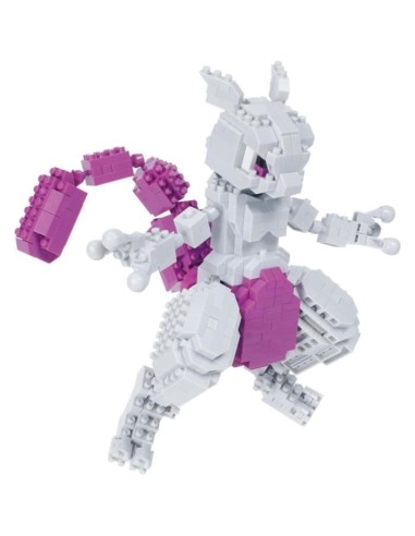 Figurine en briques - BANDAI - NANOBLOCK - Pokémon - Mewtwo – BANDAI () | STORE PRO SHOP 