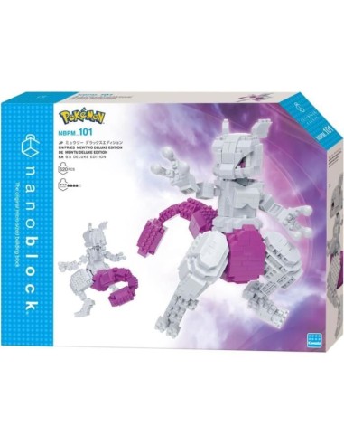 Figurine en briques - BANDAI - NANOBLOCK - Pokémon - Mewtwo – BANDAI () | STORE PRO SHOP 