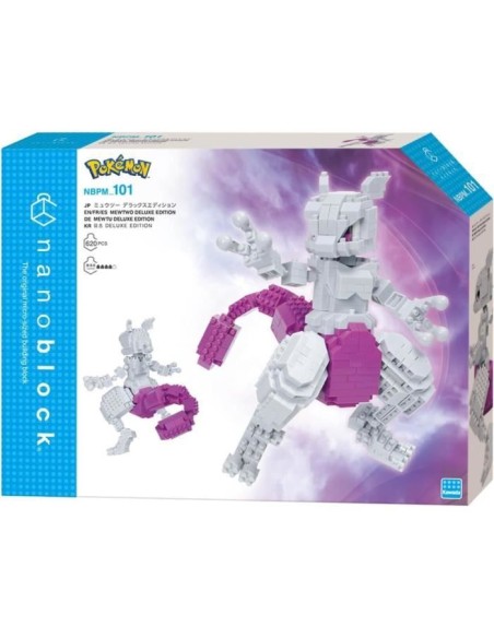 Figurine en briques - BANDAI - NANOBLOCK - Pokémon - Mewtwo – BANDAI () | STORE PRO SHOP 