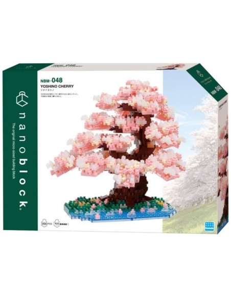 Figurine en briques - BANDAI - NANOBLOCK - Cerisier en fleurs Deluxe - 990 pcs – BANDAI () | STORE PRO SHOP 