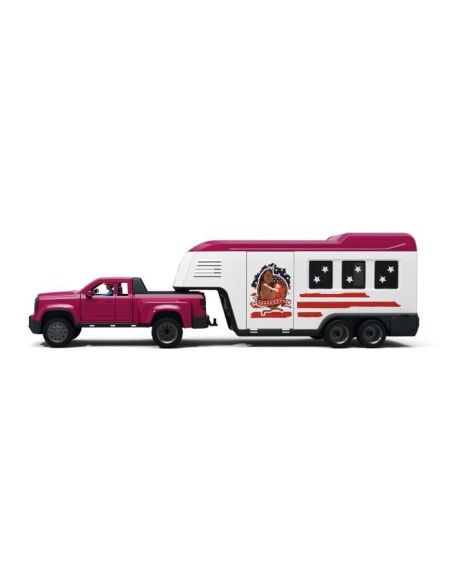 Figurine Pick-up et sa grande remorque équestre, Schleich 42705 Gamme Horse Club – SCHLEICH (Figurine Miniature - Personnage Miniature) | STORE PRO SHOP 