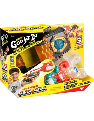 Mega lanceur - Jeu de tir - HERoeS OF GOO JIT ZU - 3 Goo Slingers – HEROES OF GOO JIT ZU (Figurine Miniature - Personnage Miniature) | STORE PRO SHOP 