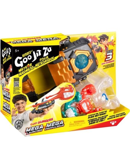 Mega lanceur - Jeu de tir - HERoeS OF GOO JIT ZU - 3 Goo Slingers – HEROES OF GOO JIT ZU (Figurine Miniature - Personnage Miniature) | STORE PRO SHOP 